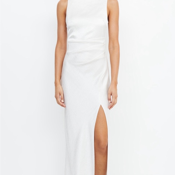 Brand New with tag！Bec & Bridge White The Dreamer Maxi Dress